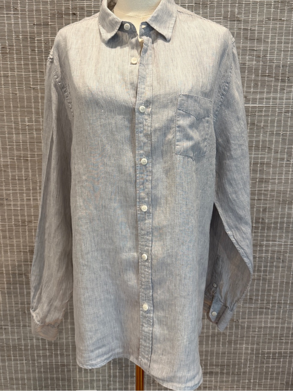 ONIA Men’s Long Sleeve Linen Button Down
